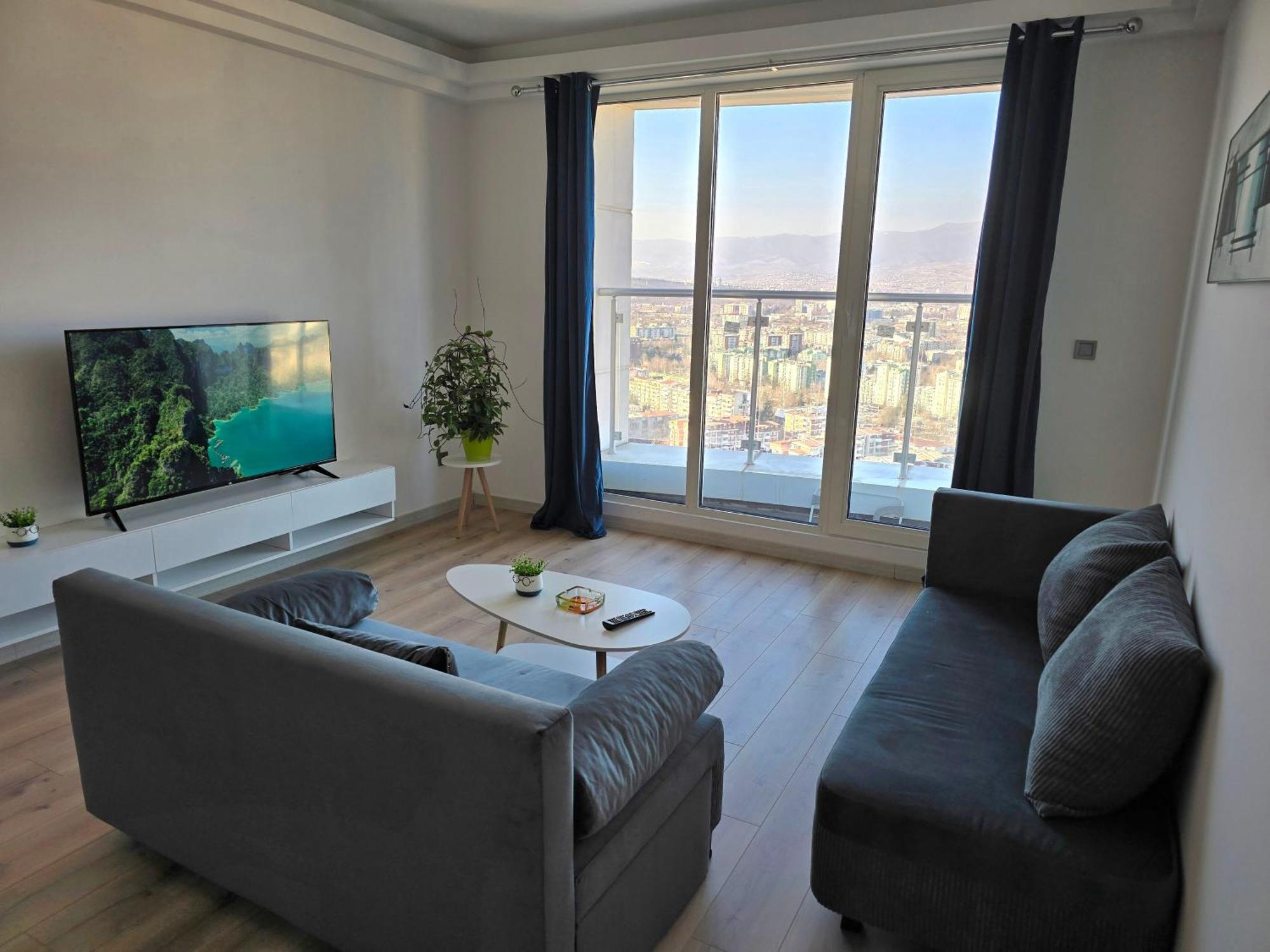 Cevahir Sky City Apartment With Spa, Pool & Fitness Included Üsküp Dış mekan fotoğraf